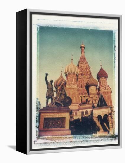 St. Basil's Cathedral, Red Square, Moscow, Russia-Jon Arnold-Framed Premier Image Canvas