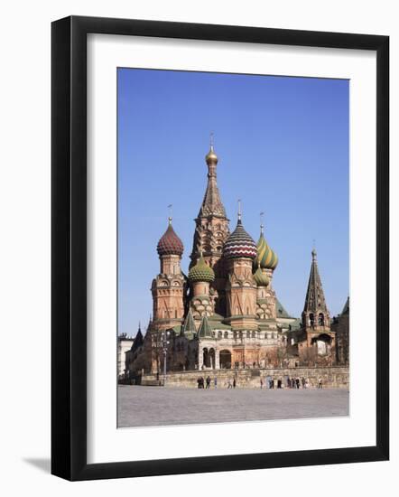 St. Basil's Cathedral, Red Square, Unesco World Heritage Site, Moscow, Russia-Philip Craven-Framed Photographic Print