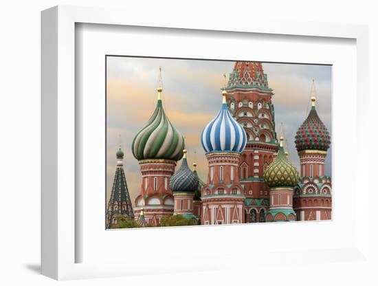 St. Basil's Cathedral, UNESCO World Heritage Site, Moscow, Russia, Europe-Miles Ertman-Framed Photographic Print