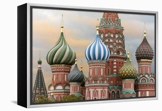 St. Basil's Cathedral, UNESCO World Heritage Site, Moscow, Russia, Europe-Miles Ertman-Framed Premier Image Canvas