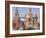 St. Basil's Christian Cathedral in Winter Snow, Moscow, Russia-Gavin Hellier-Framed Photographic Print