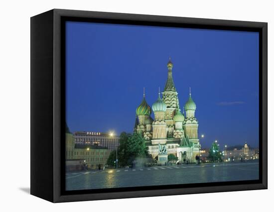 St. Basil'S, Red Square, Moscow, Russia-Jon Arnold-Framed Premier Image Canvas