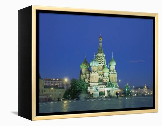 St. Basil'S, Red Square, Moscow, Russia-Jon Arnold-Framed Premier Image Canvas