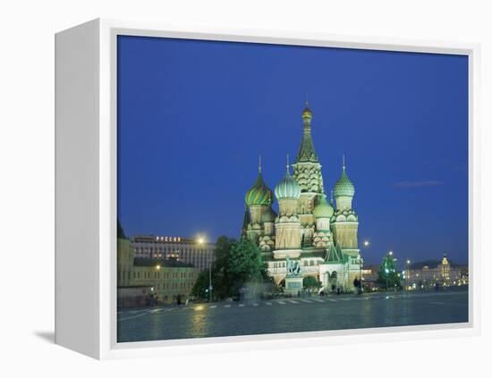 St. Basil'S, Red Square, Moscow, Russia-Jon Arnold-Framed Premier Image Canvas