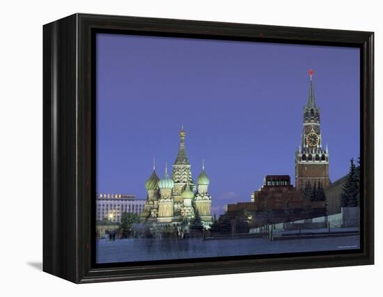 St. Basil'S, Red Square, Moscow, Russia-Jon Arnold-Framed Premier Image Canvas