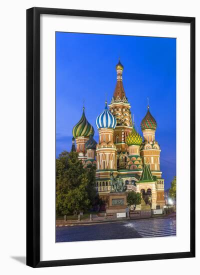 St. Basils Cathedral in Red Square, Moscow, Russia-Gavin Hellier-Framed Photographic Print