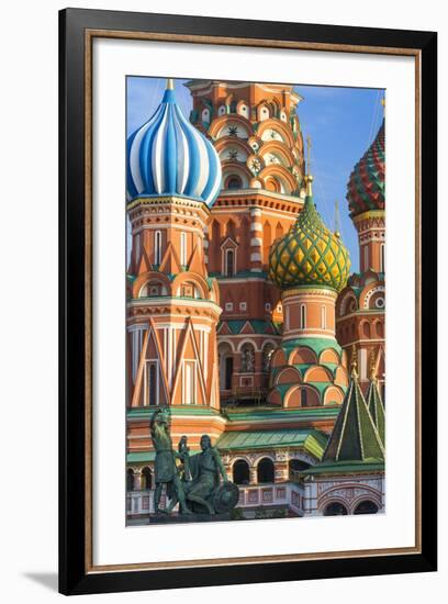 St. Basils Cathedral in Red Square, UNESCO World Heritage Site, Moscow, Russia, Europe-Gavin Hellier-Framed Photographic Print