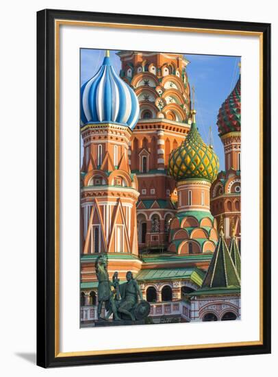 St. Basils Cathedral in Red Square, UNESCO World Heritage Site, Moscow, Russia, Europe-Gavin Hellier-Framed Photographic Print