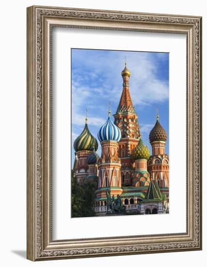 St. Basils Cathedral in Red Square, UNESCO World Heritage Site, Moscow, Russia, Europe-Gavin Hellier-Framed Photographic Print