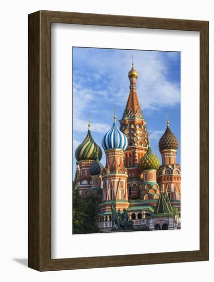 St. Basils Cathedral in Red Square, UNESCO World Heritage Site, Moscow, Russia, Europe-Gavin Hellier-Framed Photographic Print