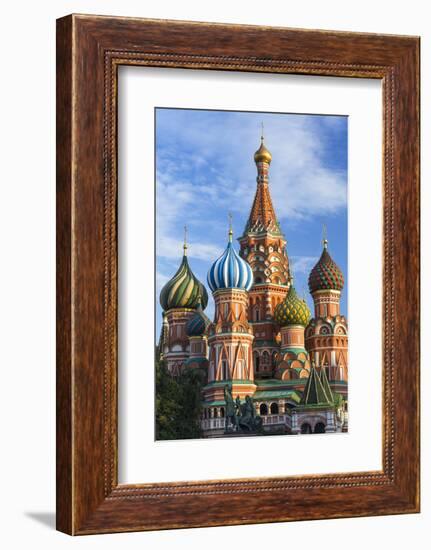 St. Basils Cathedral in Red Square, UNESCO World Heritage Site, Moscow, Russia, Europe-Gavin Hellier-Framed Photographic Print