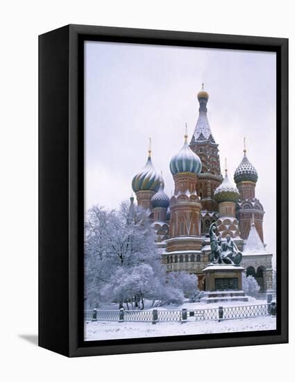 St. Basils, Moscow, Russia-Demetrio Carrasco-Framed Premier Image Canvas