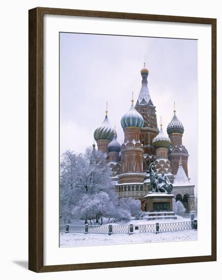 St. Basils, Moscow, Russia-Demetrio Carrasco-Framed Photographic Print