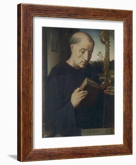 St. Benedict, 1487-Hans Memling-Framed Giclee Print