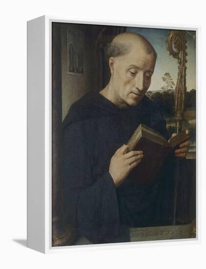 St. Benedict, 1487-Hans Memling-Framed Premier Image Canvas