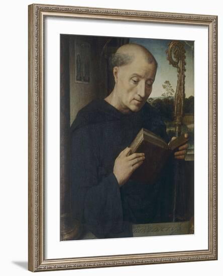 St. Benedict, 1487-Hans Memling-Framed Giclee Print