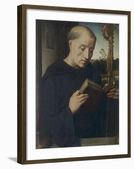 St. Benedict, 1487-Hans Memling-Framed Giclee Print