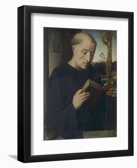 St. Benedict, 1487-Hans Memling-Framed Giclee Print