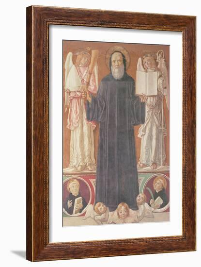 St. Benedict in Glory-Benvenuto Di Giovanni-Framed Giclee Print