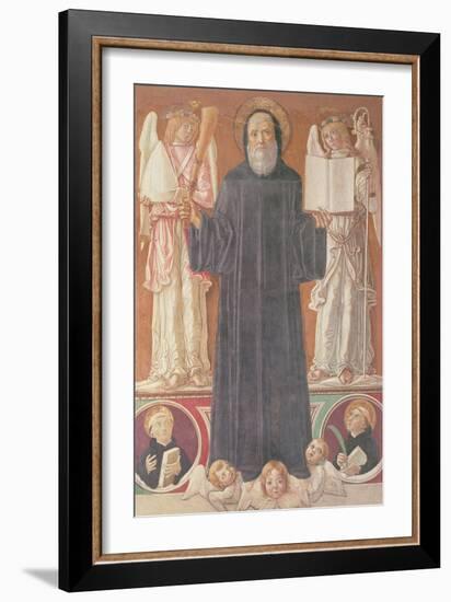 St. Benedict in Glory-Benvenuto Di Giovanni-Framed Giclee Print