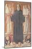 St. Benedict in Glory-Benvenuto Di Giovanni-Mounted Giclee Print