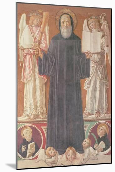 St. Benedict in Glory-Benvenuto Di Giovanni-Mounted Giclee Print