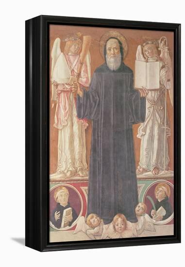 St. Benedict in Glory-Benvenuto Di Giovanni-Framed Premier Image Canvas