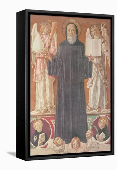St. Benedict in Glory-Benvenuto Di Giovanni-Framed Premier Image Canvas