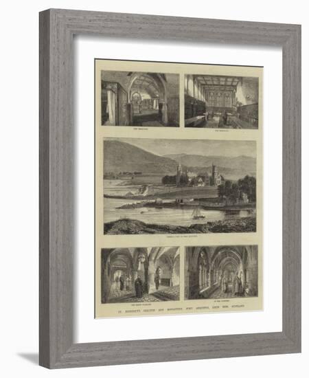 St Benedict's College and Monastery, Fort Augustus, Loch Ness, Scotland-null-Framed Giclee Print