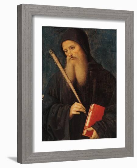 St. Benedict-Pietro Perugino-Framed Giclee Print