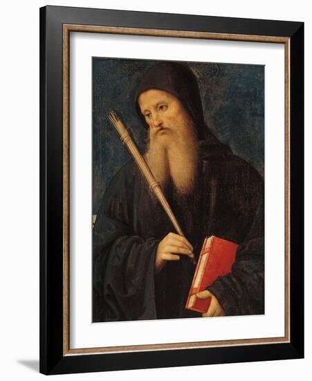 St. Benedict-Pietro Perugino-Framed Giclee Print