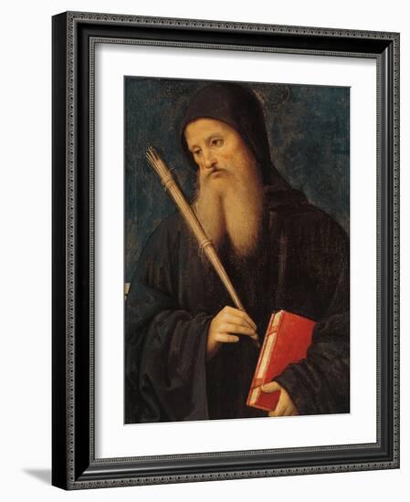 St. Benedict-Pietro Perugino-Framed Giclee Print