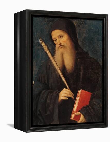 St. Benedict-Pietro Perugino-Framed Premier Image Canvas