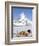 St. Bernard Dog and Matterhorn From Atop Gornergrat, Switzerland, Europe-Michael DeFreitas-Framed Photographic Print