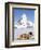 St. Bernard Dog and Matterhorn From Atop Gornergrat, Switzerland, Europe-Michael DeFreitas-Framed Photographic Print