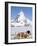 St. Bernard Dog and Matterhorn From Atop Gornergrat, Switzerland, Europe-Michael DeFreitas-Framed Photographic Print