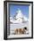 St. Bernard Dog and Matterhorn From Atop Gornergrat, Switzerland, Europe-Michael DeFreitas-Framed Photographic Print