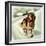 St Bernard Dog-McConnell-Framed Giclee Print