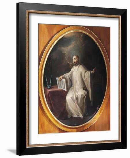 St Bernard of Clairvaux-Miguel Cabrera-Framed Giclee Print