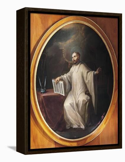 St Bernard of Clairvaux-Miguel Cabrera-Framed Premier Image Canvas