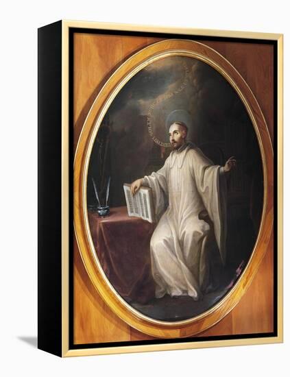 St Bernard of Clairvaux-Miguel Cabrera-Framed Premier Image Canvas