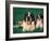 St. Bernard with Puppy in Grass-Adriano Bacchella-Framed Photographic Print