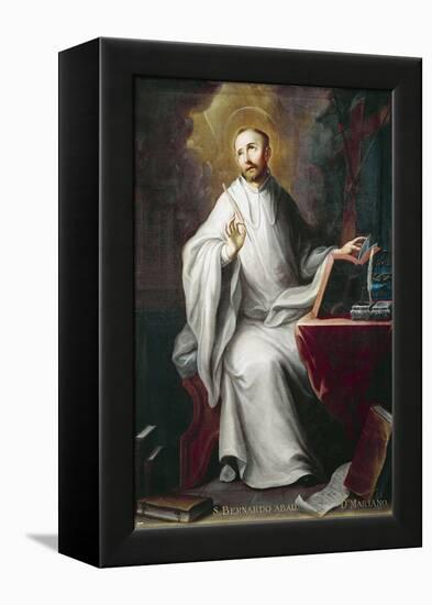 St Bernard-Miguel Cabrera-Framed Premier Image Canvas