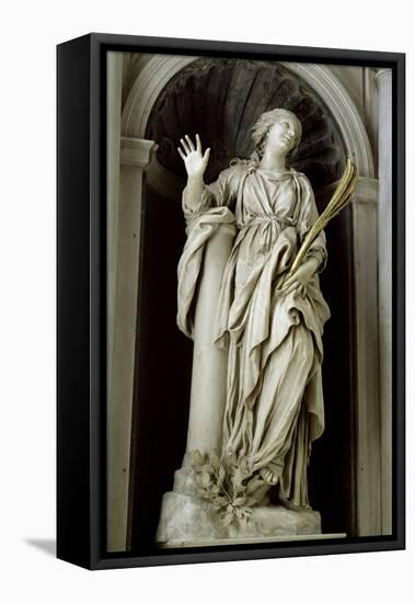 St. Bibiana, 1626-Giovanni Lorenzo Bernini-Framed Premier Image Canvas