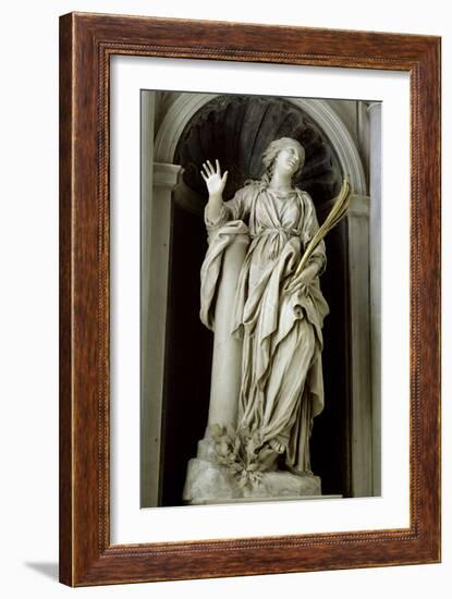 St. Bibiana, 1626-Giovanni Lorenzo Bernini-Framed Giclee Print