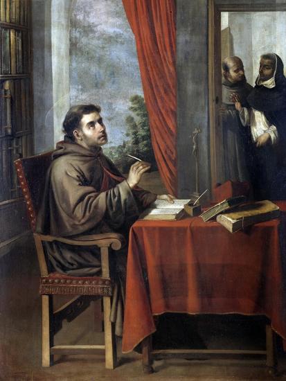 St Bonaventure Receiving The Visit Of Thomas Aquinas