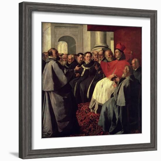 St. Bonaventure-Francisco de Zurbarán-Framed Giclee Print