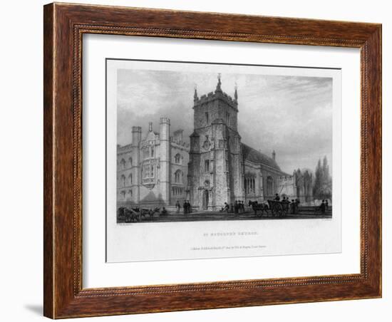 St Botolph's Church, Boston, Lincolnshire, 1842-John Le Keux-Framed Giclee Print