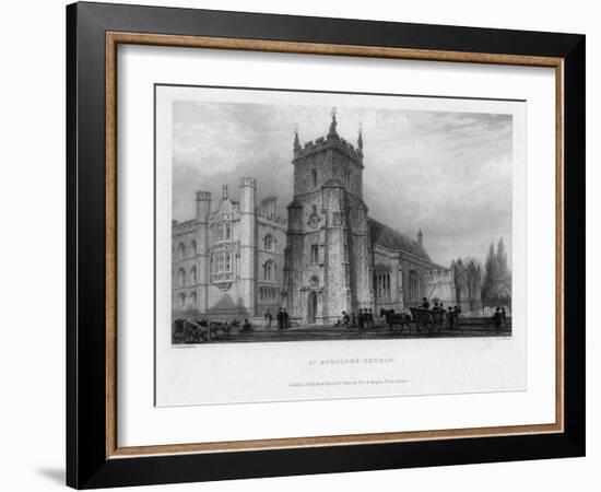 St Botolph's Church, Boston, Lincolnshire, 1842-John Le Keux-Framed Giclee Print