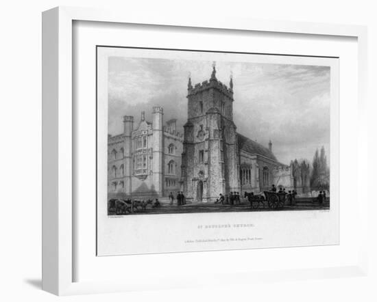 St Botolph's Church, Boston, Lincolnshire, 1842-John Le Keux-Framed Giclee Print